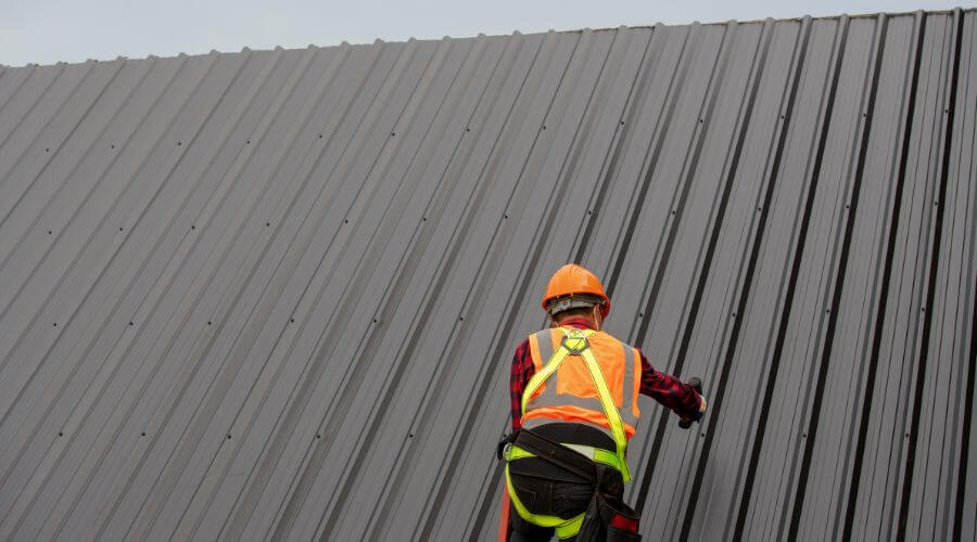 Professional metal roof installation services in Enders, NE